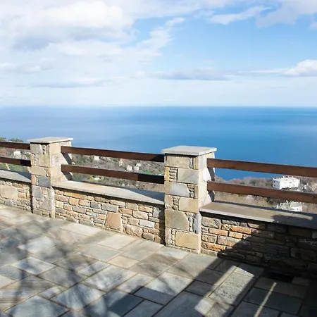 Θαλλώ Luxurious Villa Tsagkarada Exterior foto